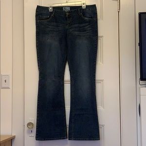 So size 17 flare jeans